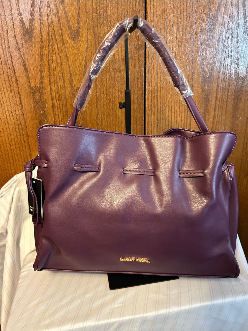 Badgley Mischka Purple Women’s Tote Bag New with tags